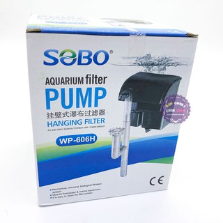 Máy lọc nước hồ cá 8W SOBO 606H dạng thác nước WP-606H