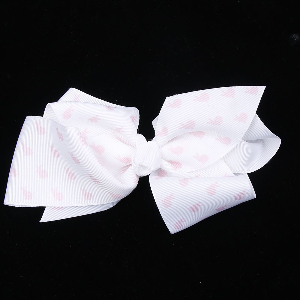 Kẹp tóc hình nơ vải ruy băng