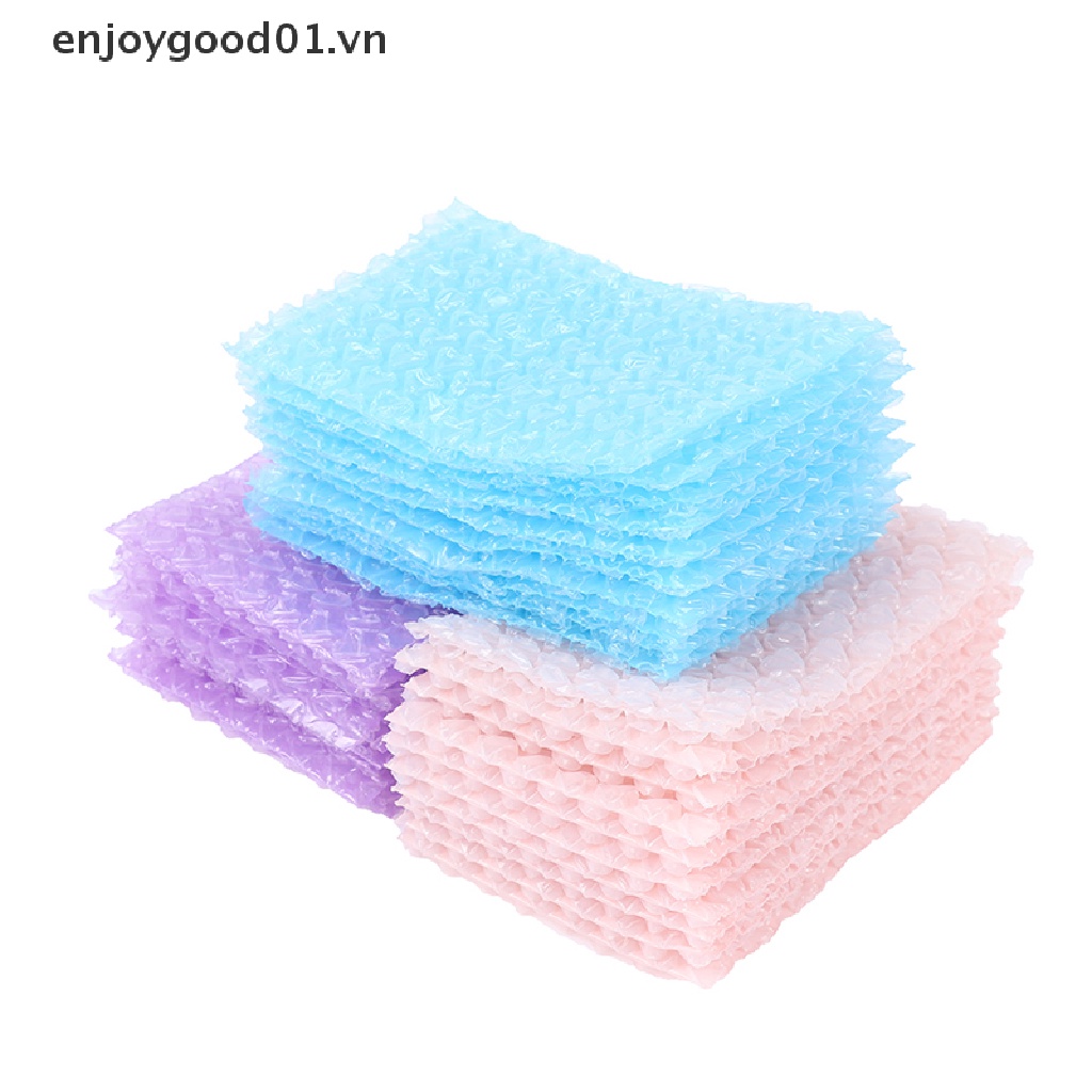 Set 10 Đệm Xốp Gói Quà Hình Trái Tim 15 * 10cm
