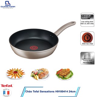 Chảo chống dính Tefal Sensations H9100414 24cm - Hãng phân phối