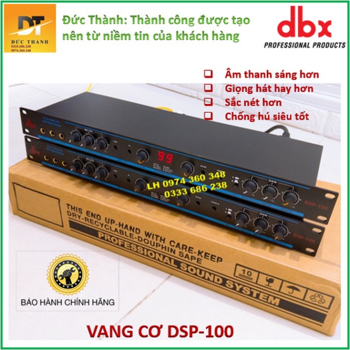 Siêu hot Vang cơ DSP-100. Hãng DBX.