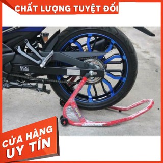 Pen nâng xe máy, bẫy nâng xe máy sử dụng được cho nhiều dòng xe