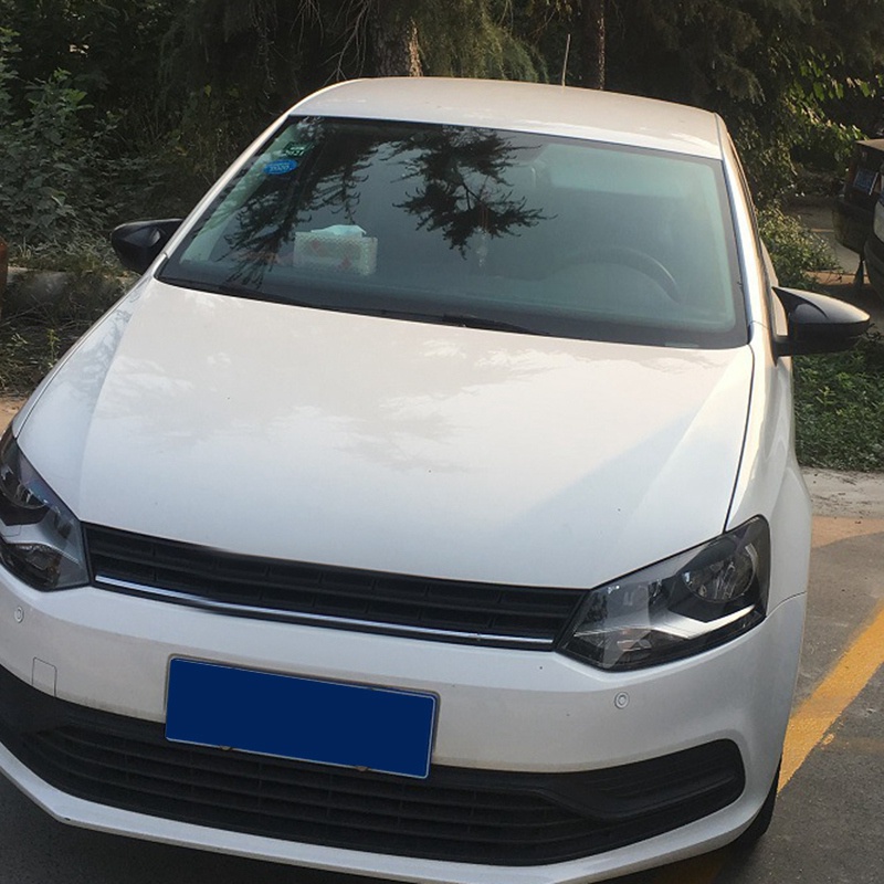 Cho Scirocco PASSAT Bọ cánh cứng 2009-2018 Màu đen Cửa bên Cánh Gương chiếu hậu Ox Horn Nắp đậy Phụ kiện ô tô