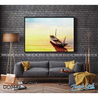 Bộ tranh canvas treo tường trang trí phòng khách phong cảnh dc.ttph0474