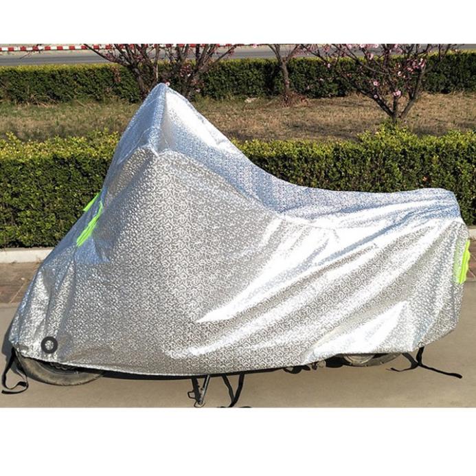 Bạt xe máy, Áo trùm xe máy tráng nhôm cách nhiệt chống mưa nắng - SALA SHOP SG