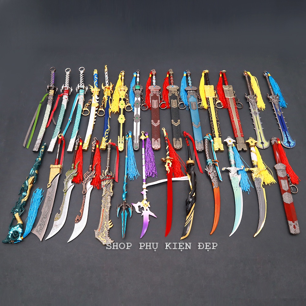 Mô Hình Trưng Bày Naraka Bladepoint - dài 22cm - tặng giá trưng bày