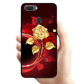 Ốp lưng realme 2/ oppo a7,a5s/ oppo f9/ realme 2 pro - nhánh hồng vàng