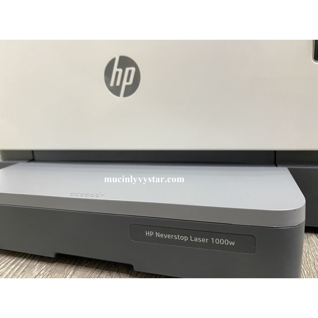 Máy in HP Neverstop Laser 1000w in đơn năng, in được qua điện thoại