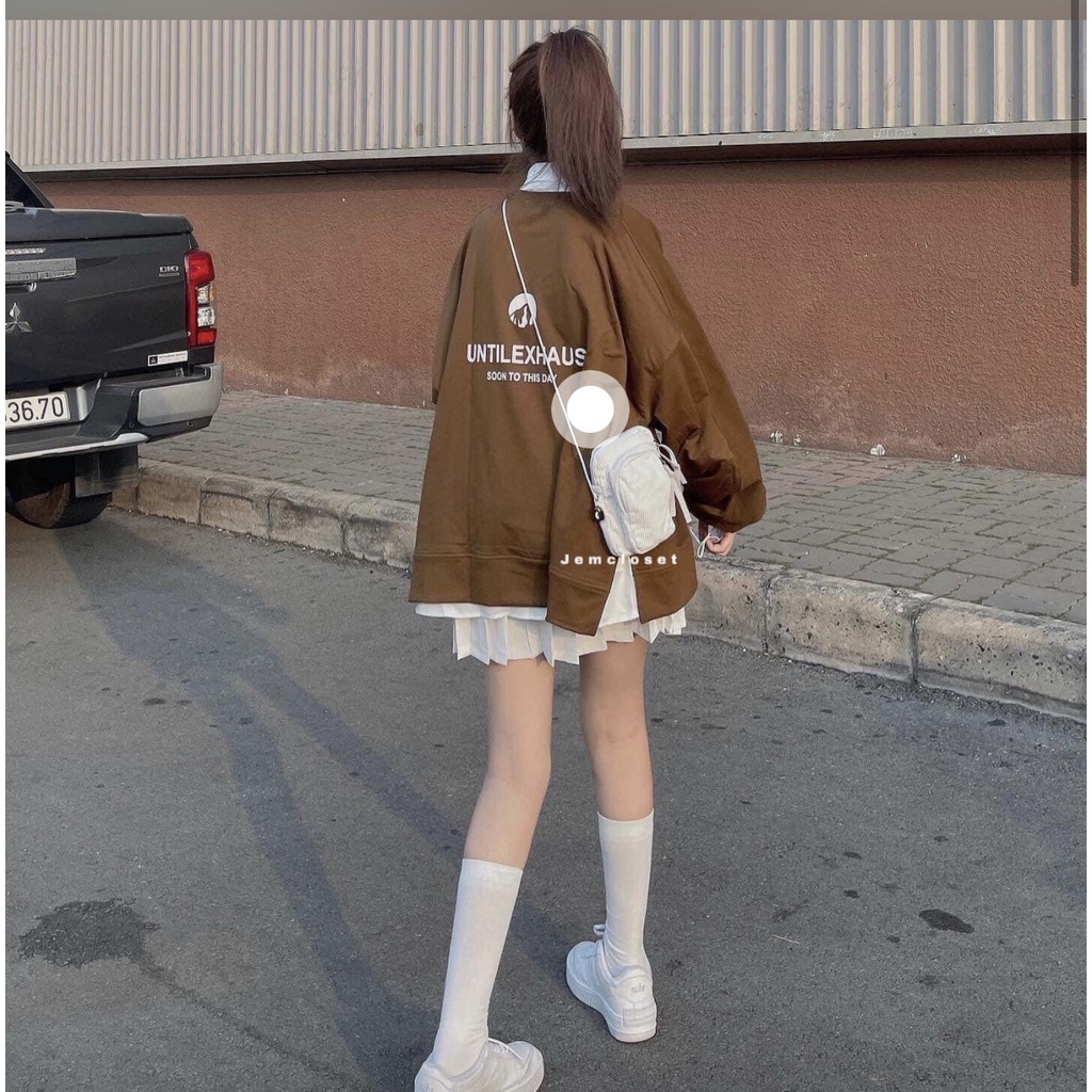 Áo sweater xẻ until thời trang nữ phong cách trẻ trung - hàng xịn DEGO