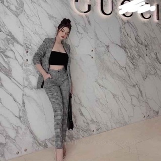 ❤️ ảnh chụp thật set vest 3 món áo ống #205k