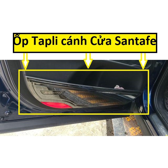 Bộ ốp Màng Loa, Táp li Cánh cửa Hyundai Santafe 2022-2019 Titan Cao Cấp