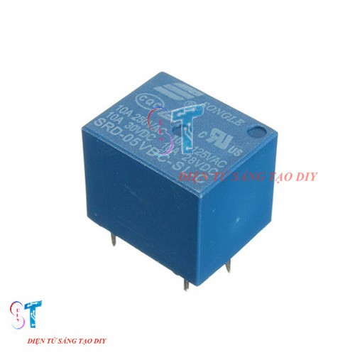 Relay 5V/12V/24V 10A 5 Chân SRD Songle