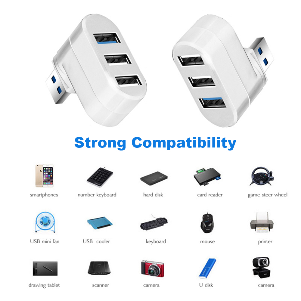 Hub Chia 3 Cổng Usb 3.0 Tốc Độ Cao | BigBuy360 - bigbuy360.vn