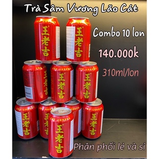  {Combo 10 lon + Video} Trà Thảo Mộc Vương Lão Cát Wang Lao Ji - Hàng chính hãng công ty 