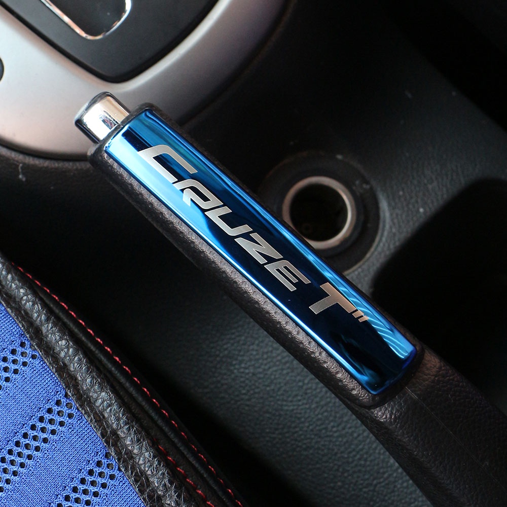 Miếng Dán Trang Trí Tay Nắm Cần Gạt Phanh Cho Xe Hơi Chevrolet Chevy Cruze 2009-2015