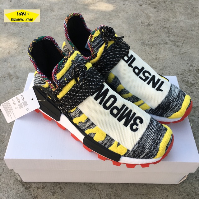 XẢ KHO THANH LÝ (hot hot hot) Giày thể thao sneaker NMD HUMAN RACE [XIÊU RẺ]