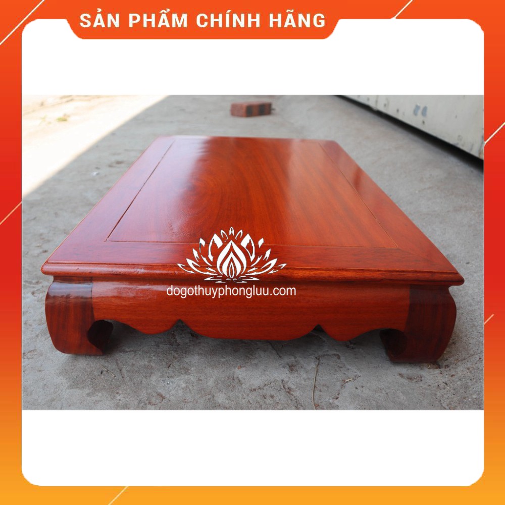 Bàn osin trơn gỗ hương- cao cấp