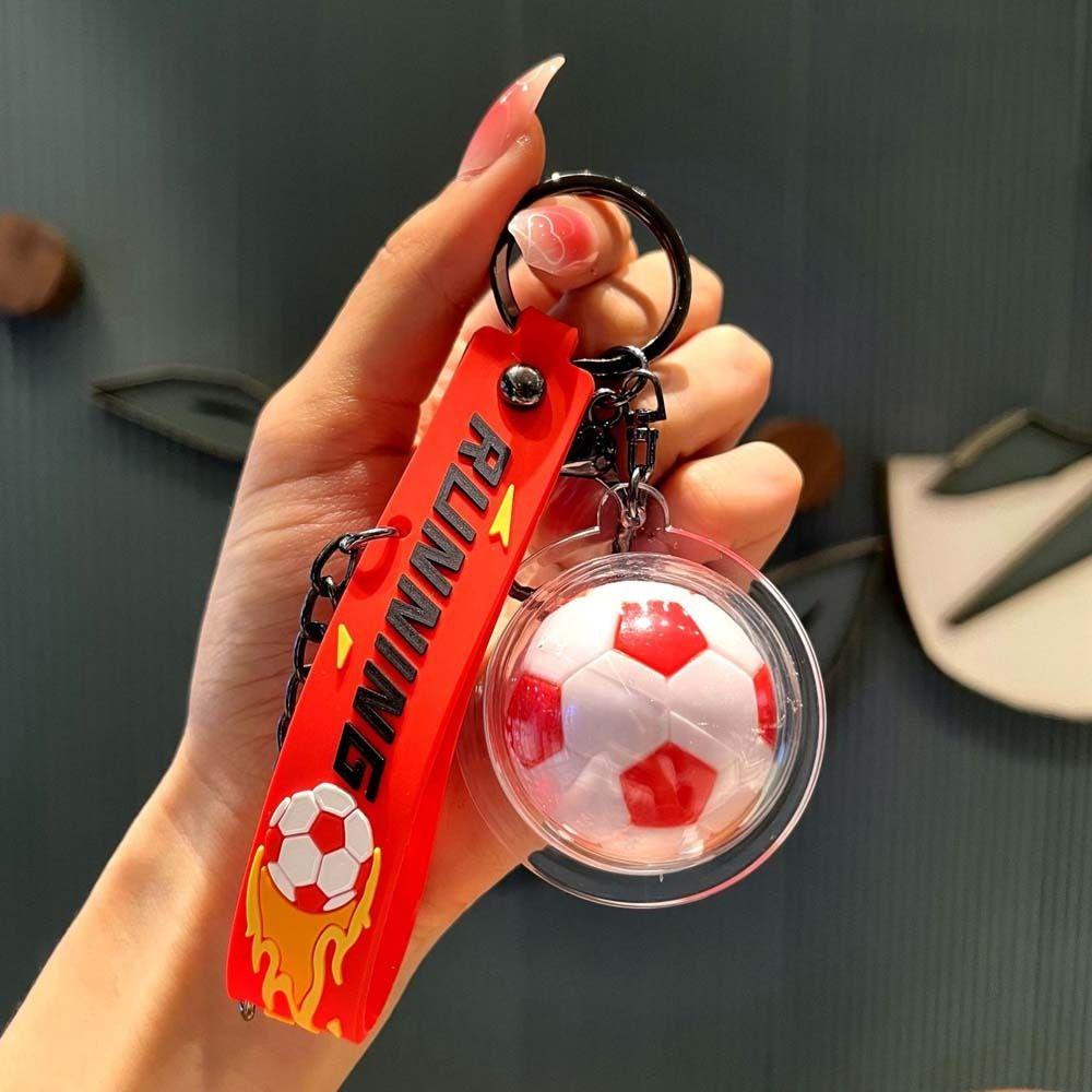 Móc Khóa Hình Quả Bóng Đá Dễ Thương