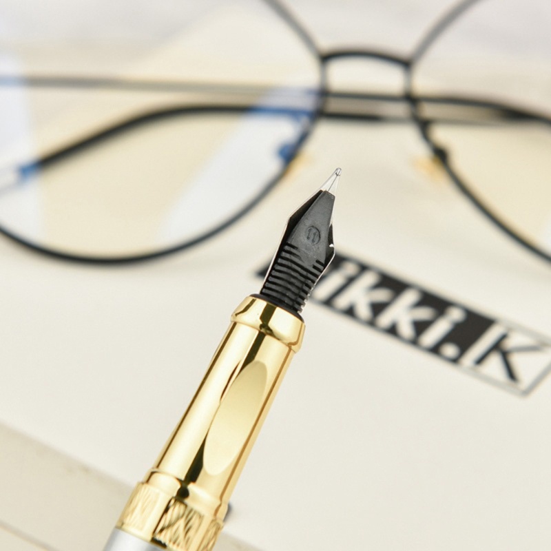 Seng Bút Mực Kim Loại Màu Gradient Phong Cách Doanh Nhân Sang Trọng