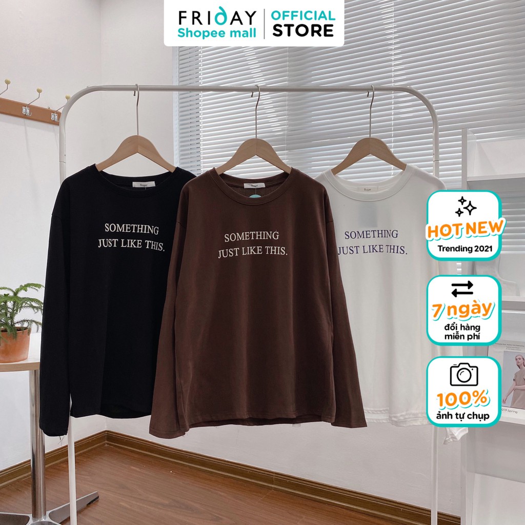 Tổng hợp áo thun chất mềm mịn thời tiết thu đông 2021 Friday