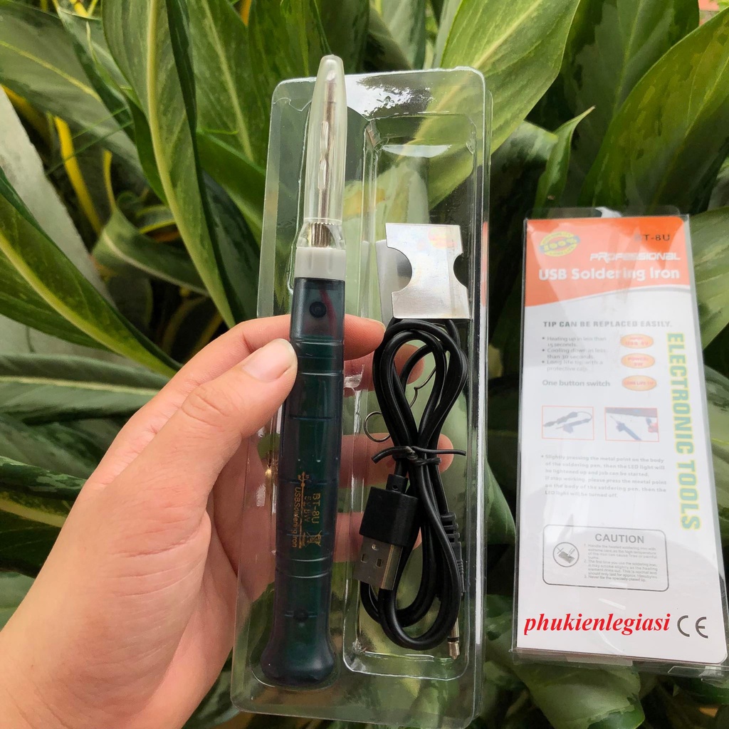 Mỏ hàn chì USB Mỏ hàn thiếc USB nguồn 5V 8W