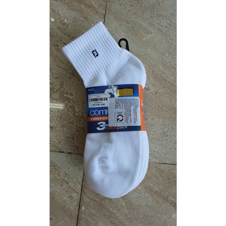 Tất golf  Footjoy  FJ Comfort sof   Chính hãng 100% - Men Socks