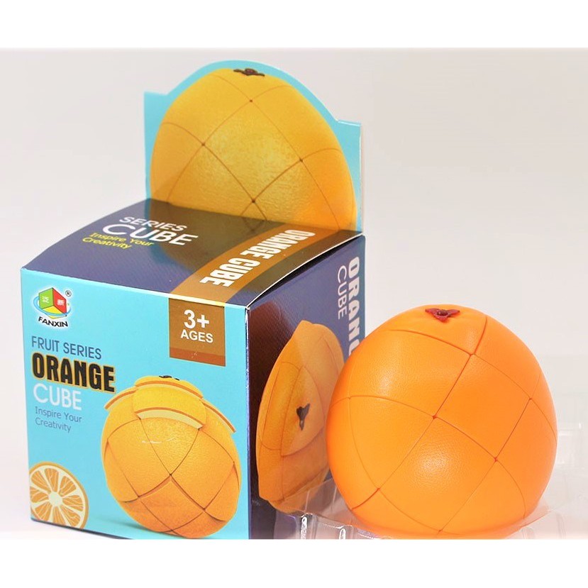 Rubik 3x3 Hình Quả Cam FanXin Orange