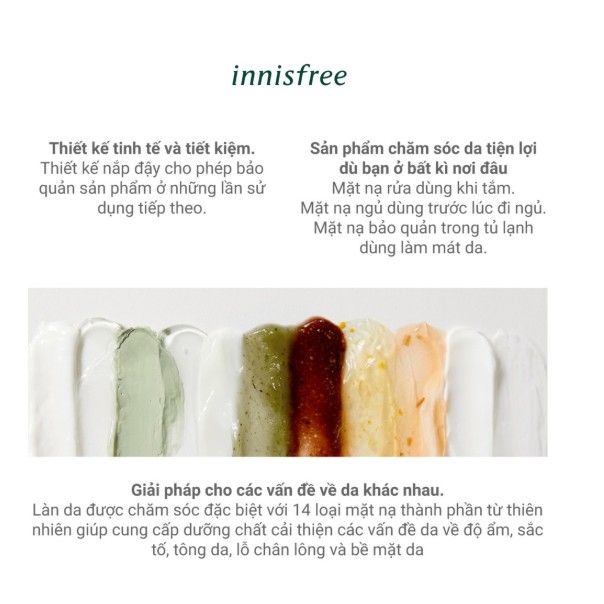 Mặt nạ ngủ dạng hủ từ rong biển [innisfree] Capsule Recipe Pack Sea Weed 10ml