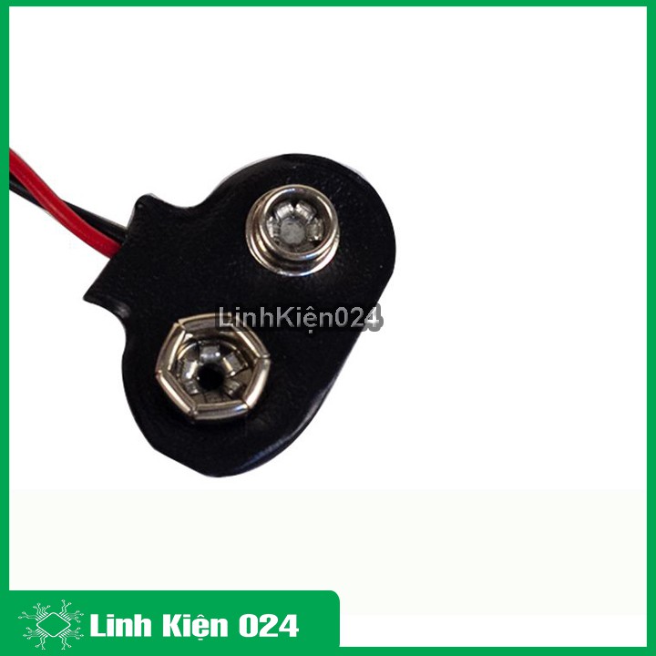 Dây Tạo Nguồn Từ Pin Vuông 9V sang Jack DC 5.5*2.1mm