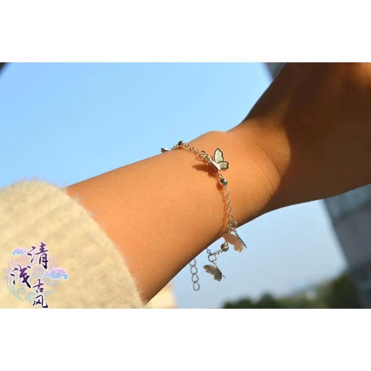  Vòng đeo tay mặt hình bươm bướm phong cách retro Hàn Nhật thời trang 2021 | BigBuy360 - bigbuy360.vn