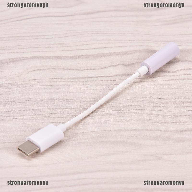 Cáp AUX chuyển đổi giắc cắm tai nghe USB Type C sang 3,5 mm cho Samsung LG XIP