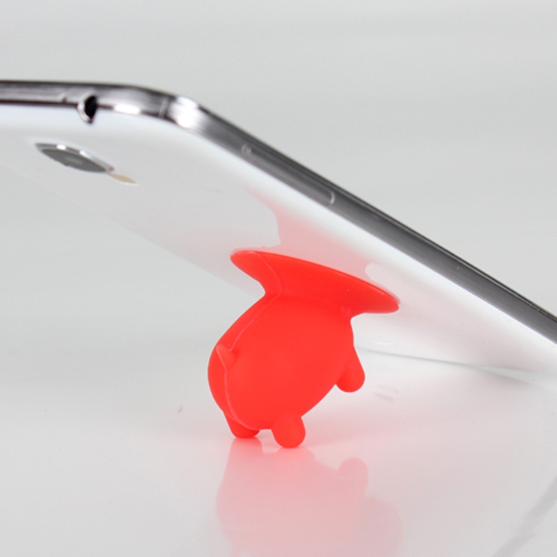 Giá Đỡ Điện Thoại Bằng Silicon Hình Chú Heo Đáng Yêu