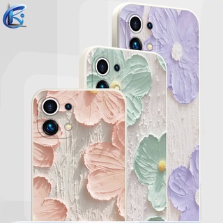 Ốp điện thoại silicon dẻo họa tiết hoa xinh xắn cho REALME 5 6 PRO 5I 6I 5S 6S C11 C12 C15 C20 C21 C25