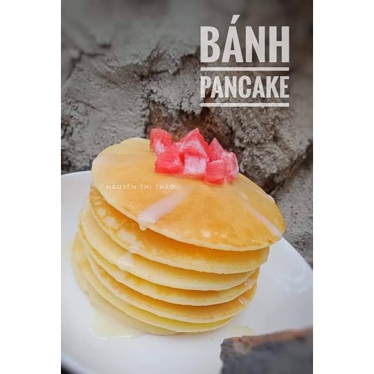  Bột làm bánh Pancake morinaga Nhật Bản cho bé (Bánh rán doremon)