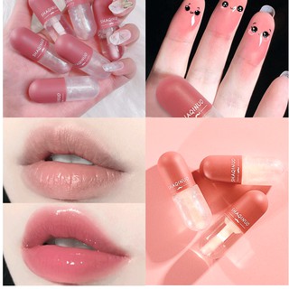 Son dưỡng đôi môi thủy tinh nhỏ gọn hàng nội địa Trung MOI04