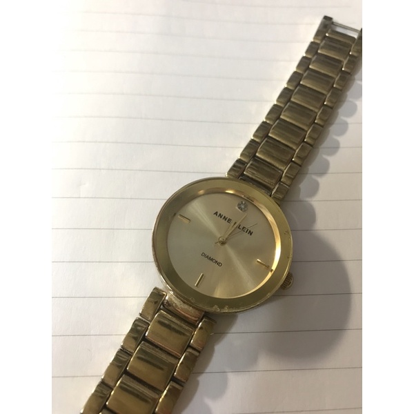 Thanh lý Đồng hồ Nữ ANNE KLEIN model AK/2434RGRG tone gold sang trọng