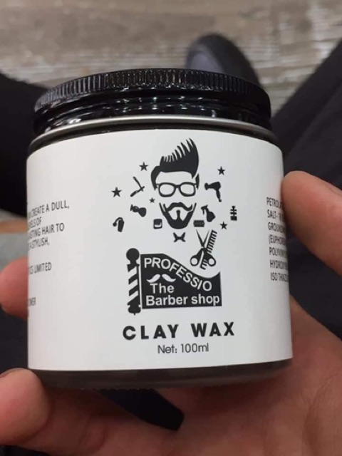 Sáp Vuốt Tạo Kiểu Tóc Clay Wax Professio The Barber Shop 100ml