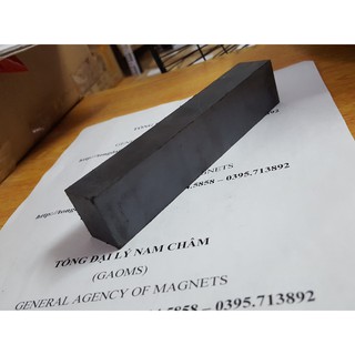 Nam châm Ferrite 150x30x25mm