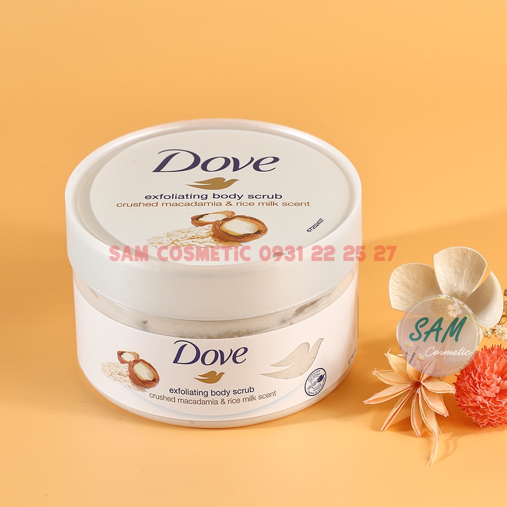 [BẢN NỘI ĐỊA ĐỨC] Tẩy da chết body Dove 225ml