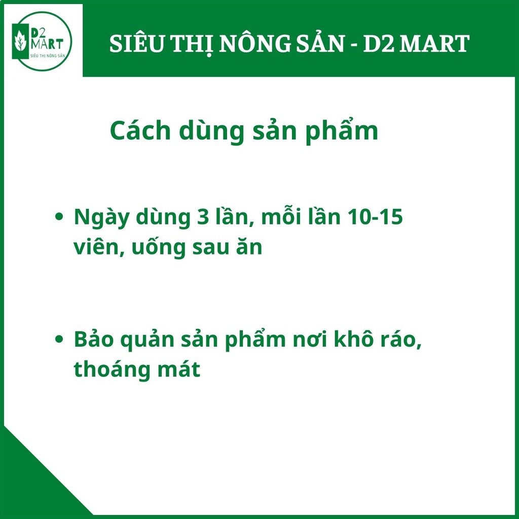 Viên hà thủ ô mật ong rừng Yên Sơn 500g – làm đen tóc, bổ máu, bổ thận – Siêu thị nông sản D2 Mart