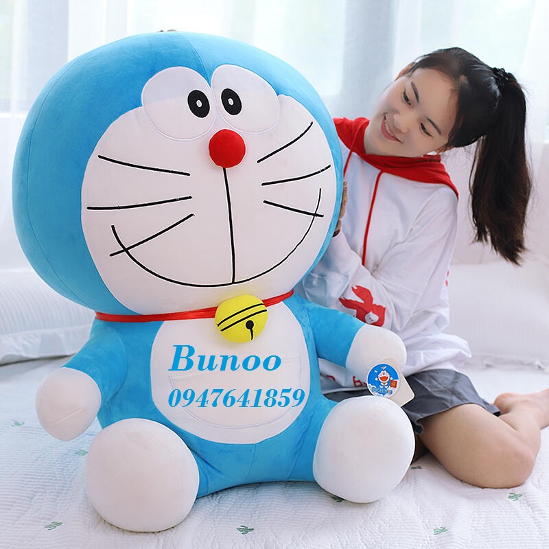 Gấu Bông Mèo Doraemon Doremon Hàng Cao Cấp 30-50-62-75cm Bunoo Shop