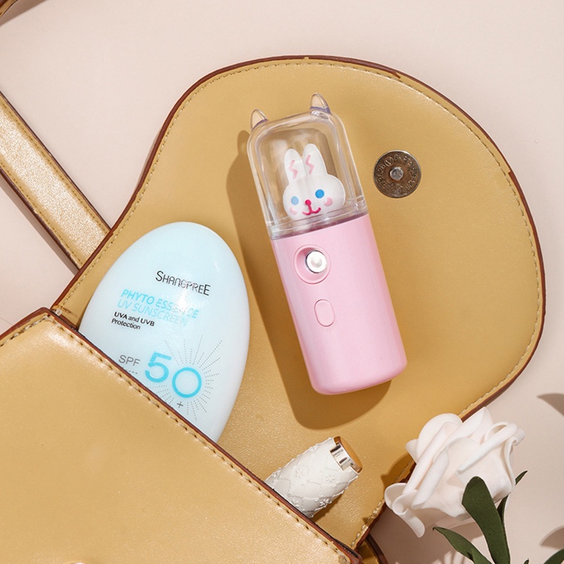 Máy Tạo Độ Ẩm Không Khí Siêu Âm Có Đèn LED Màu Sắc Lãng Mạn 220ml