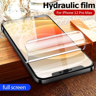 Kính cường lực mềm nén thủy lực cho iPhone 12/11 11 Pro Max 12 Mini XS XR Max 7 8 Plus