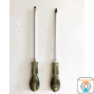 Tô vít đóng thân 6mm và 8mm nhọn (+ ) và dẹt (-)