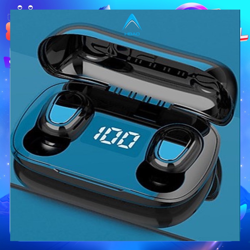 Tai nghe Nhét tai True Wireless không dây Bluetooth TWS v5.0 F9 XT7 L21 Pro Nút bấm Bản quốc tế Cao cấp - XT7