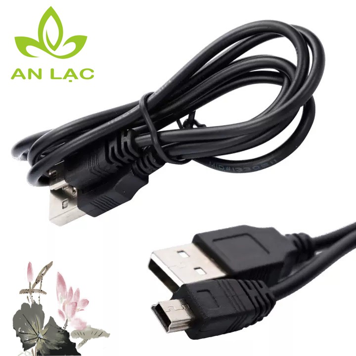 Dây cáp sạc đầu USB mini type A dài  0.5 m chuyên cho đài niệm Phật , máy nghe nhạc mp3 , lõi đồng không oxy