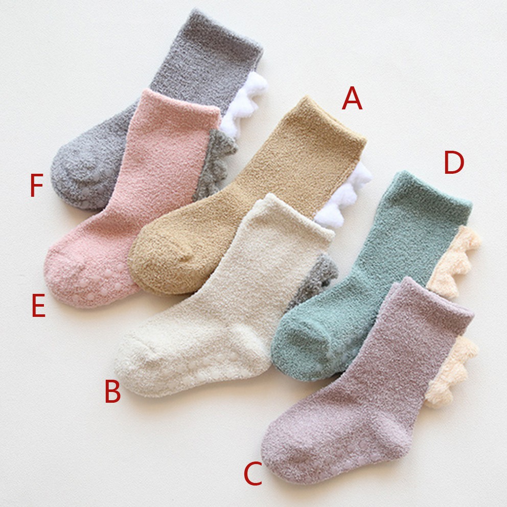 Vớ cotton cổ cao đính cánh thiên thần đáng yêu cho bé gái