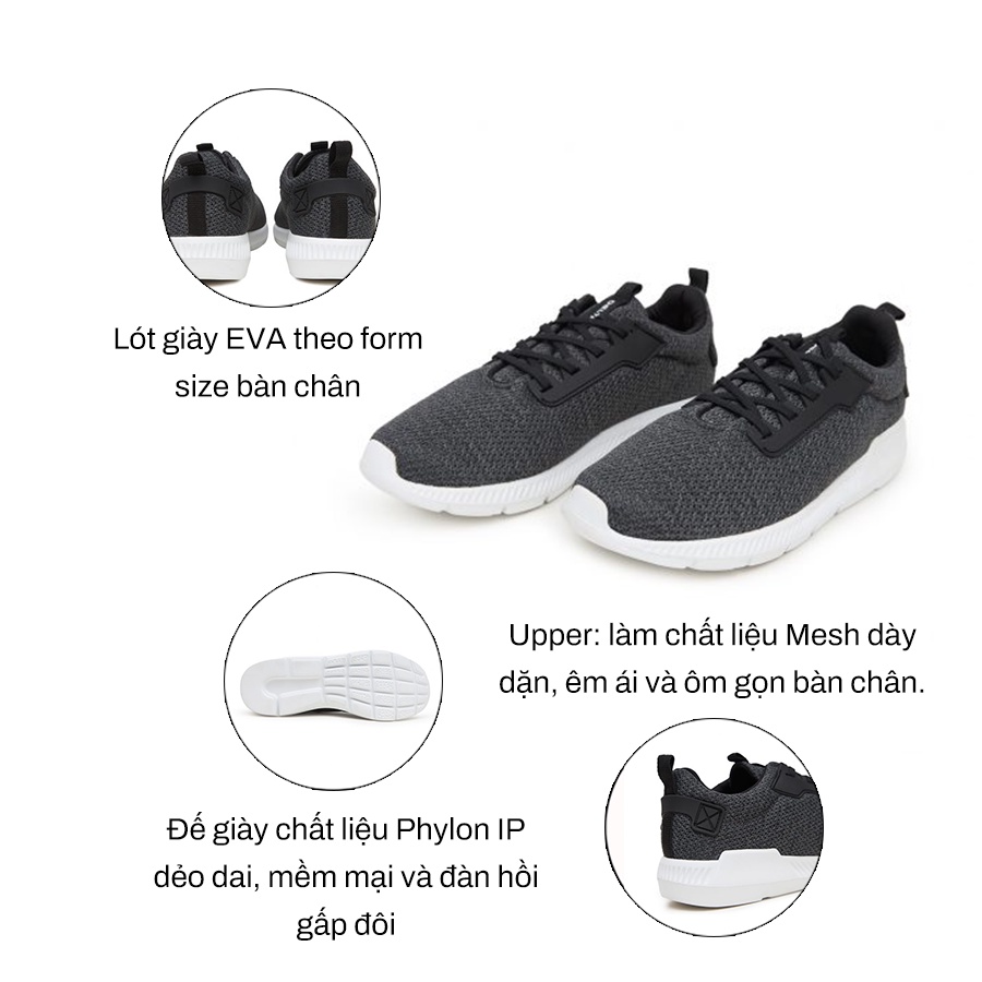 Giày sneaker thể thao unisex DELTA  Classic x Fly 3.0 SN009U0 sử dụng cho đi chơi, đi học hoặc tập luyện cường độ nhẹ