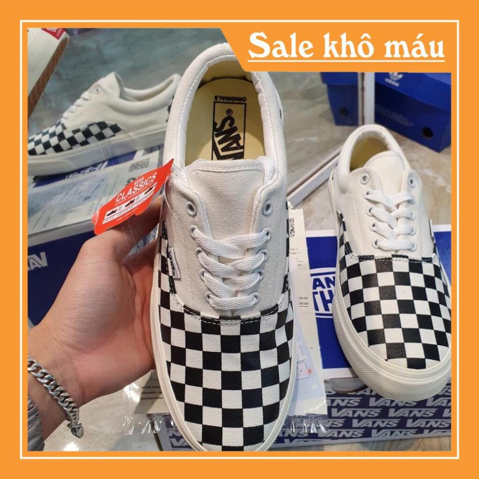 Giày van caro buộc dây, giày thể thao van classic nam nữ full box | BigBuy360 - bigbuy360.vn