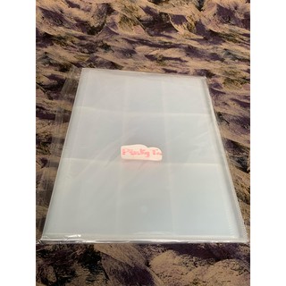 Sổ A4 9 Ngăn Thẻ Card - Trang Trong Suốt Loại Tốt